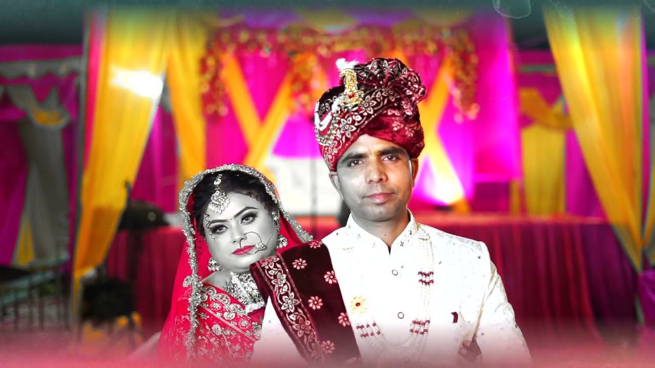 Groom& Bride portrait shoot. In wedding Delhi 