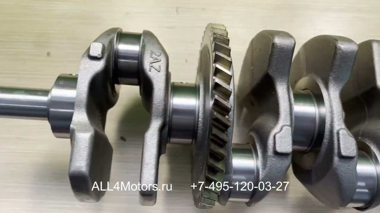 Коленвал Тойота Камри Авенсис Рав 4 Хайлендер Матрикс 2.4 2AZ-FE