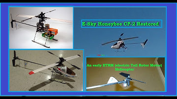 This E-Sky Honeybee CP2 Heli was sent to me to fix, restore, and fly.
