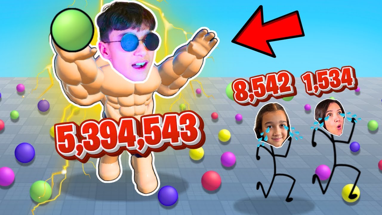 ŞEKİL OLDUM😎EfeBlox💥ROBLOX EAT PIZZA TO GROW GIGACHAD