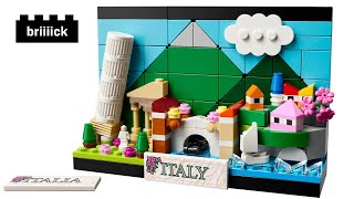 LEGO CREATOR Italy Postcard 40818 Speed Build