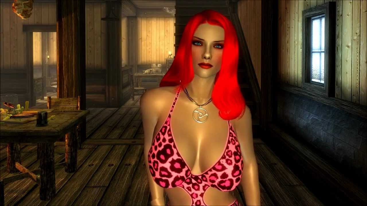 sexy evening dress skyrim MadameX Evening Dress 3BA SMP at Skyrim Special Edition Nexus