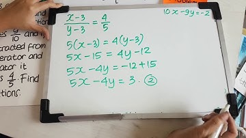 Further Simultaneous Equations Word problem Part#5