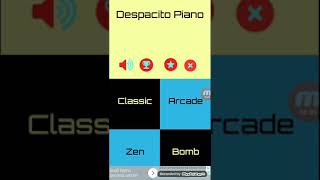 Piano eta terangkanlah dan despacito screenshot 2