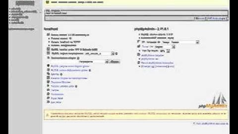 Veri Tabanı Oluşturma