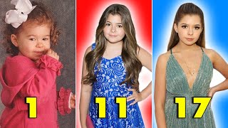 Addison Riecke Stunning Transformation 2021 From 01 To 17 Years Old