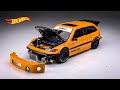 Honda Civic EF Drag FWD FF Hot Wheels Custom