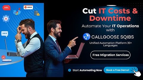 🚀 Callgoose SQIBS: Automate IT, Reduce Downtime & Boost Efficiency! 🔥