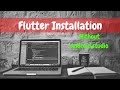 Flutter Tutorial 2021 | Installing &amp; Setup Flutter using VSCode + Flutter SDK + Android Sdk |