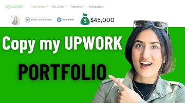 UPWORK PORTFOLIO for beginners | Win 12,000$ Projects on Upwork