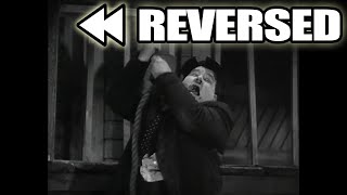 Laurel & Hardy: Way Out West (1937) - Laurel drops Hardy from the rope REVERSED