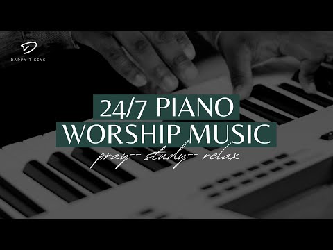24/7 Piano Worship Music With Scriptures of God's Promises