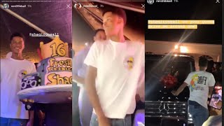 Shaqir O’Neal 16th birthday party! Blueface and Chief Keef performs