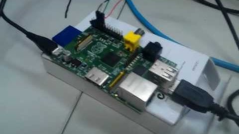 LED control = Arduino Leonardo + Raspberry pi + LED