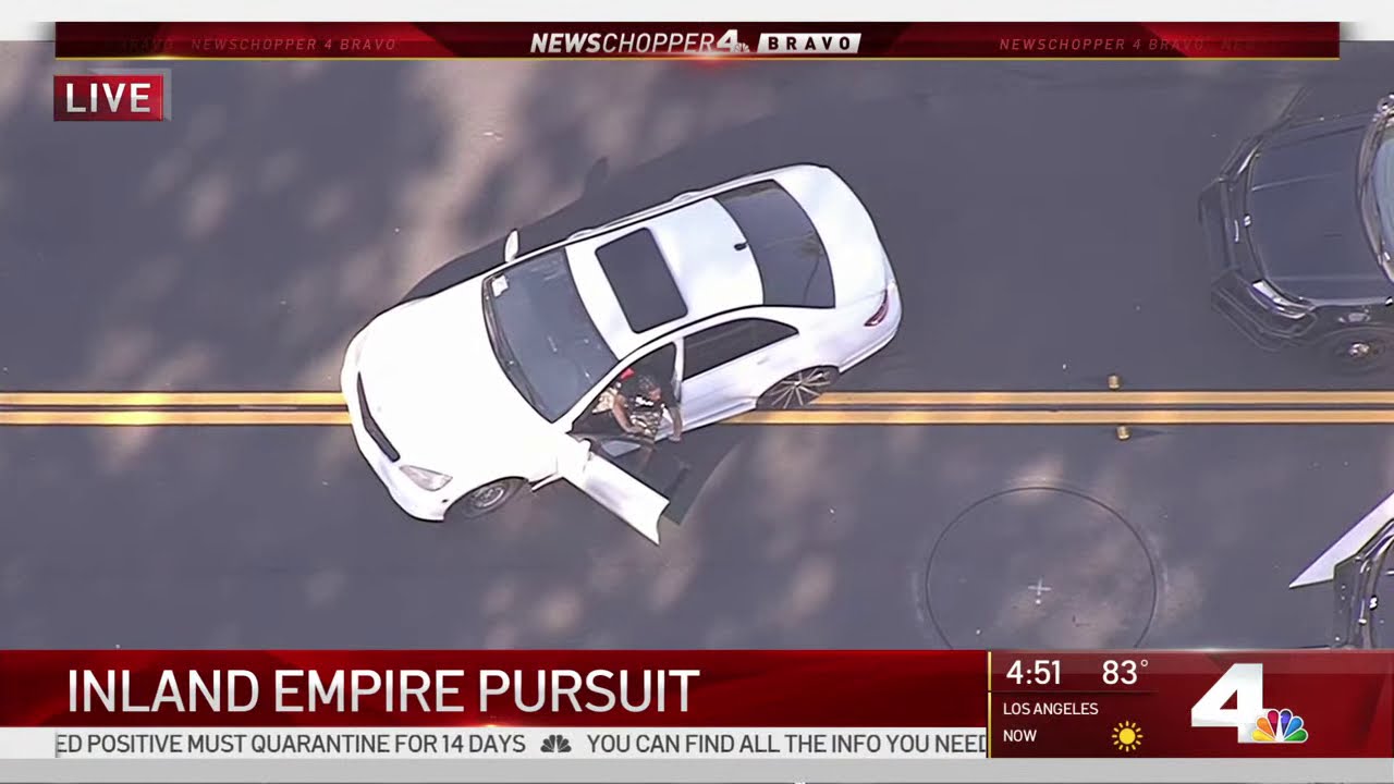 Live: Police Chase Car in Inland Empire | NBCLA - YouTube