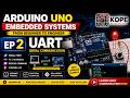 Arduino Uno Embedded Systems EP2 UART Serial Communication |TX RX| Serial Monitor | Receive Command