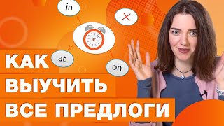 Как запомнить предлоги в английском языке с помощью майнд-карт