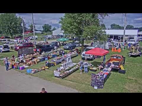 August Flea Market and Craft Fair near Beaver Dam, Wisconsin