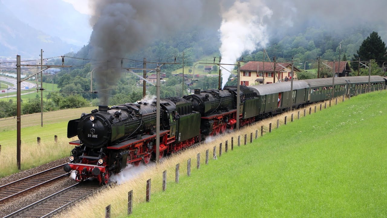 Dampfspektakel am Gotthard - damals, vor 10 Jahren