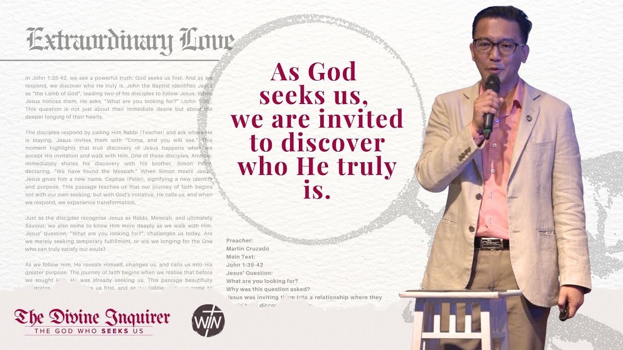 COME & SEE (John 1:35-42)