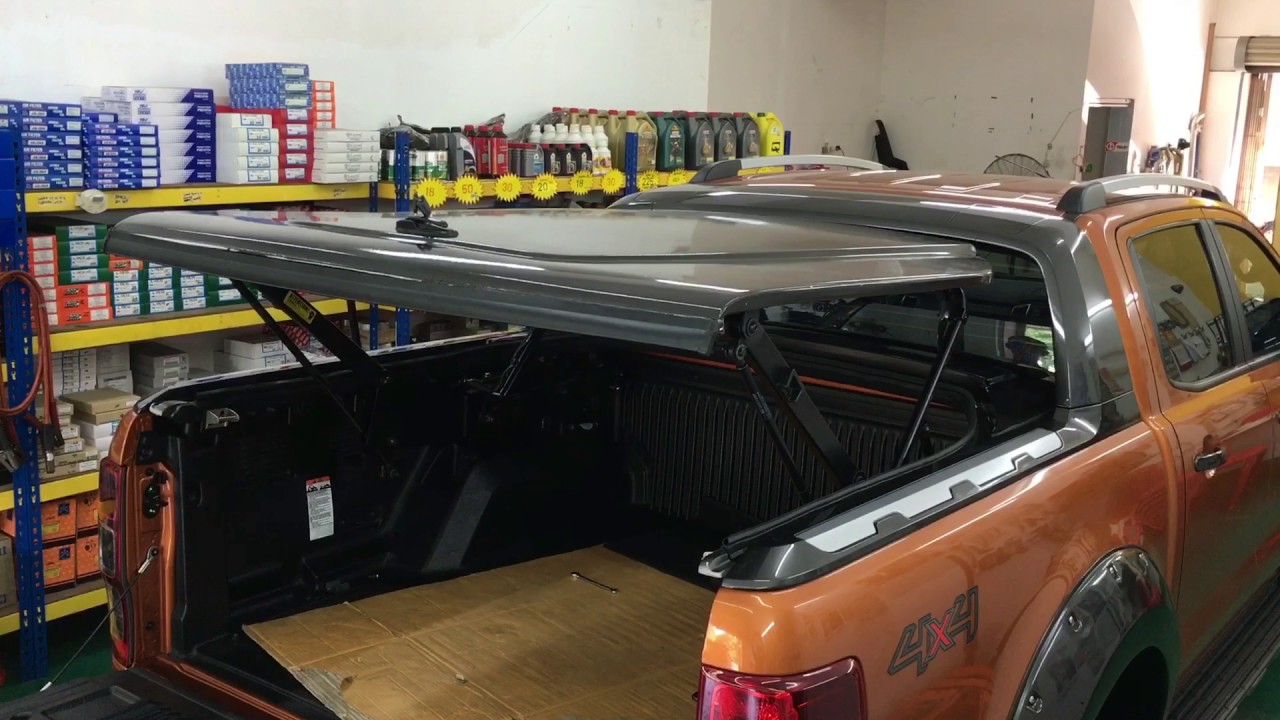 Ford Ranger Bed Cover >> Carryboy GMX-R hard tonneau cover for Ford Ranger Wildtrak - YouTube Ford Ranger Bed Cover >> Carryboy GMX-R hard tonneau cover for Ford Ranger Wildtrak - YouTube