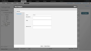 MediaSpace Categories | Kaltura Tutorial