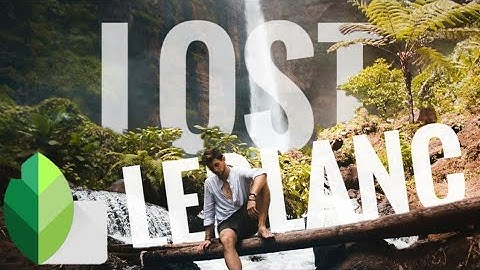 TYPOGRAPHY Tutorial on Snapseed | Text behind Object