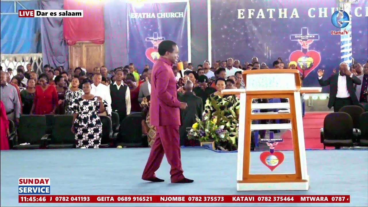 🔴  LIVE SUNDAY SERVICE - KANISA LA EFATHA MWENGE |   07-09-2025