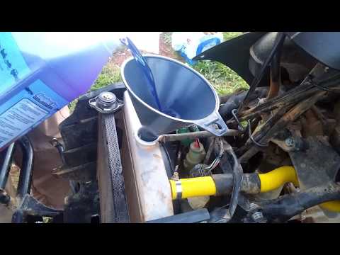 biohazard-honda-rancher-420-build,-engine-ice-coolant-change