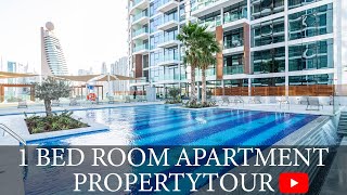Brand New 1 Spacious Bedroom Apartment In Park Gate Residences At Wasl 1, Dubai I Property Tour