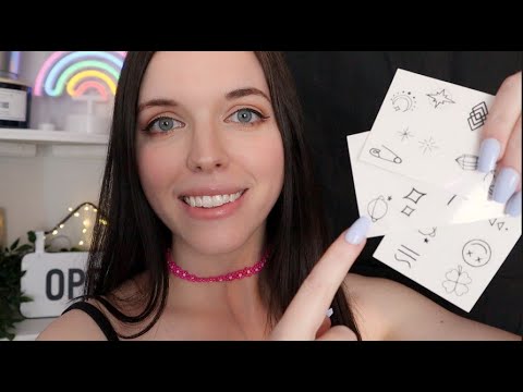 ASMR Giving You Tingly Tattoos👄 | (personal attention, soft spoken, tattoo shop)