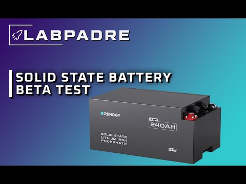 Rover 1 Renogy Lithium Iron Solid State Battery Beta Test