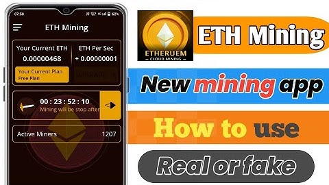 ETH Mining - Ethereum Miner App | Today New mining app | Eth mining app se paise kaise kamaye