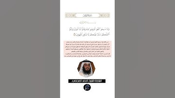 الآية (55) من سورة القصص //القارئ الشيخ أحمد العجمي