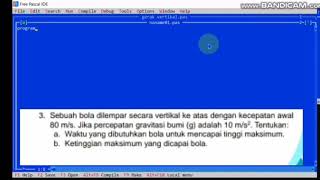 Cara menyelesaikan matriks ordo 3x3 di Ms. excel dan Membuat program pascal