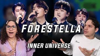 Waleska & Efra react to UNEXPECTED performance of Forestella - Universe in RUSSIAN!