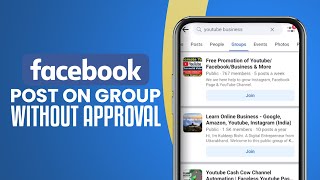 How To Post On Facebook Group Without Admin Approval (2023) Easy Tutorial