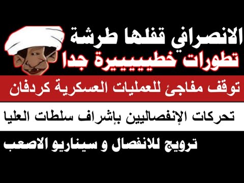 الانصرافي قفلها طرشة توقف مفاجئ للعمليات العسكرية و تحركات الانفصاليين بإشراف السلطات كلام خطييييير 
