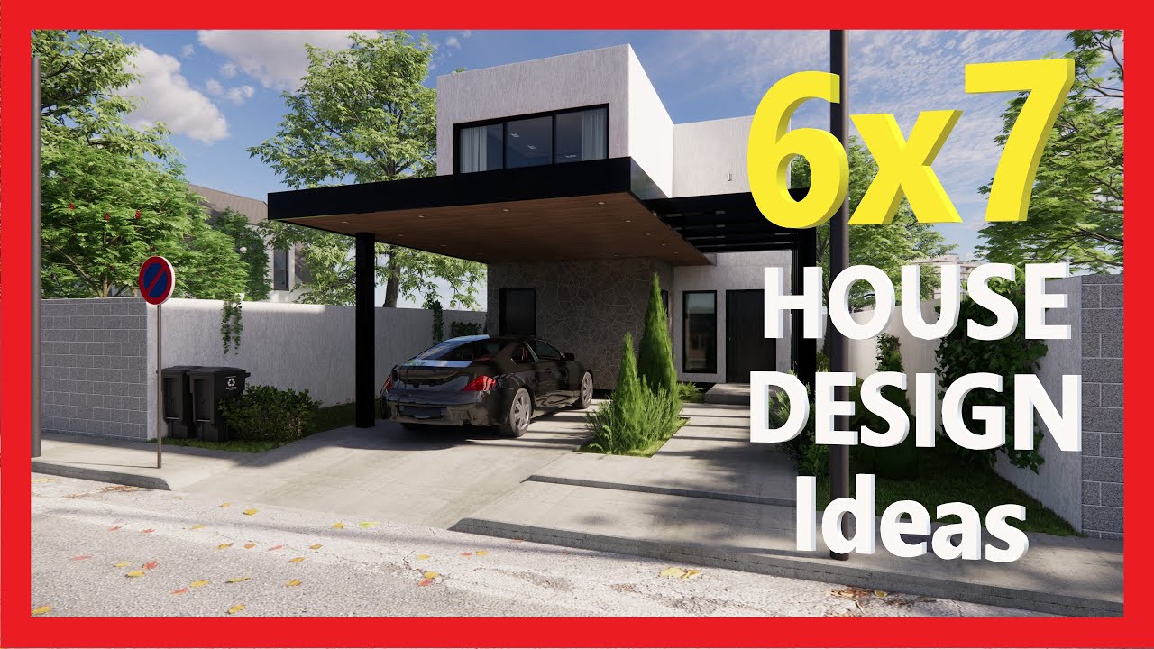 ? 6x7 m luxury HOUSE TOUR small and MODERN HOUSE design IDEAS [with SMALL area] ? HOME TOUR