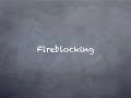 Fireblocking