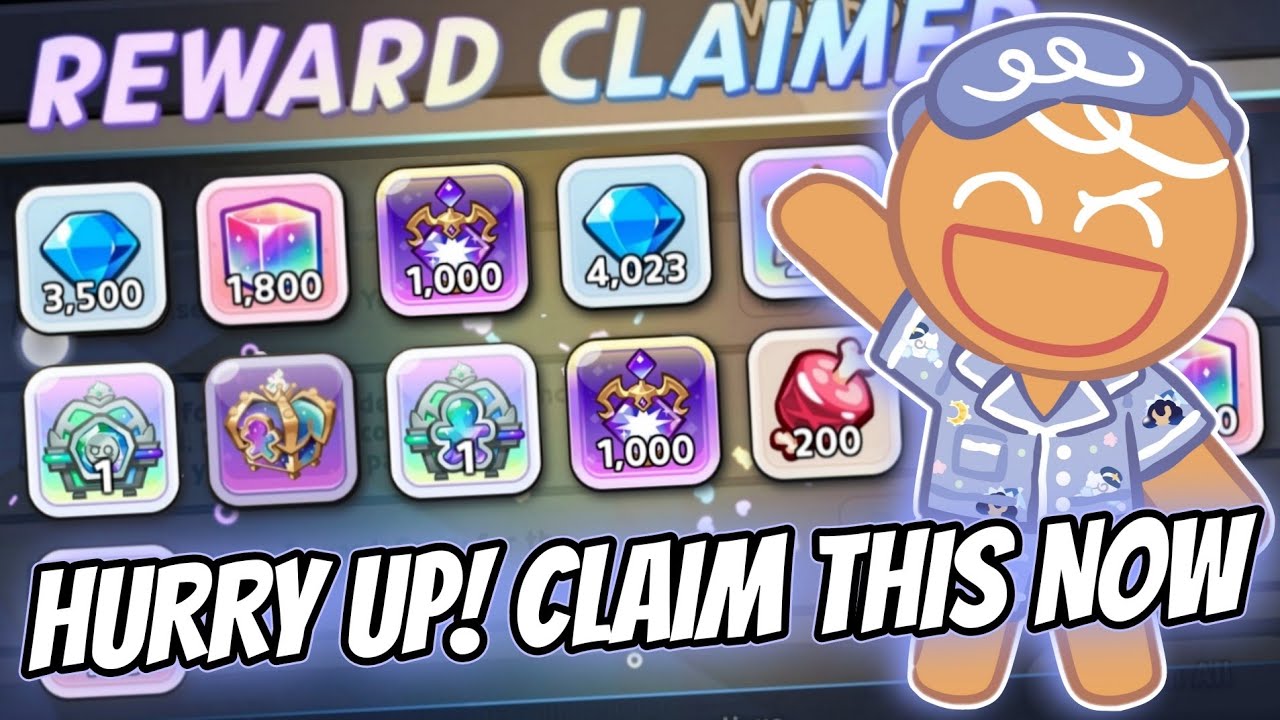 HURRY UP! ⚠️ FREE Limited REWARDS in Cookie Run Kingdom - YouTube