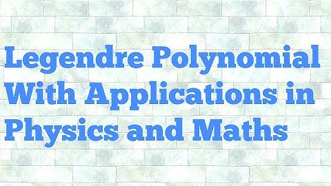 Legendre polynomial in hindi