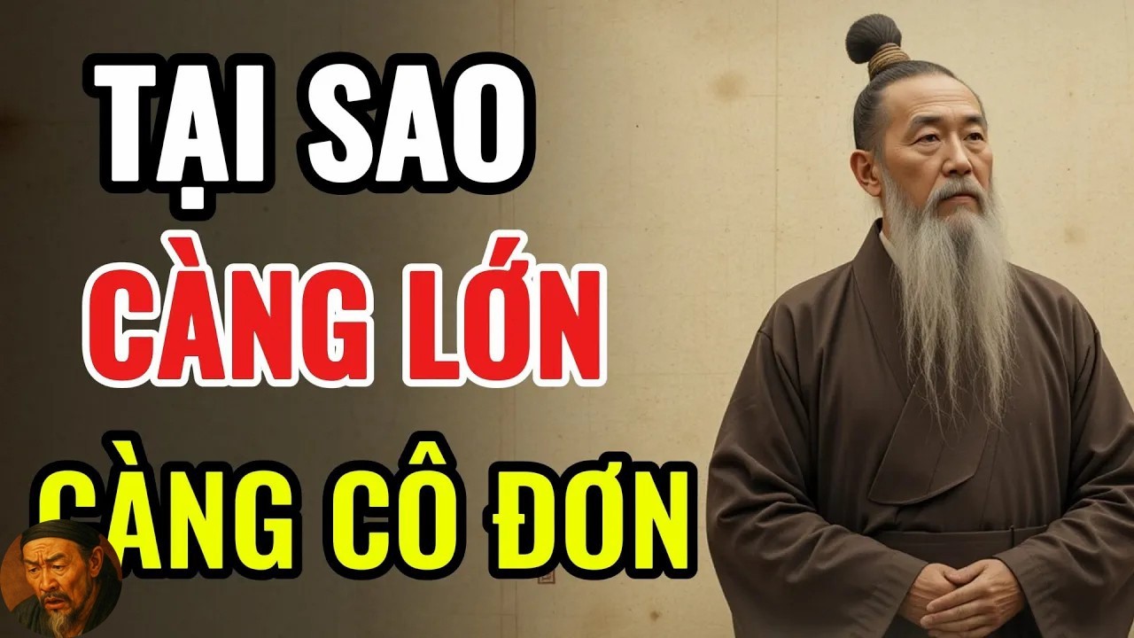 TẠI SAO CÀNG LỚN CÀNG CÔ ĐƠN _ Triết Lý Cuộc Sống