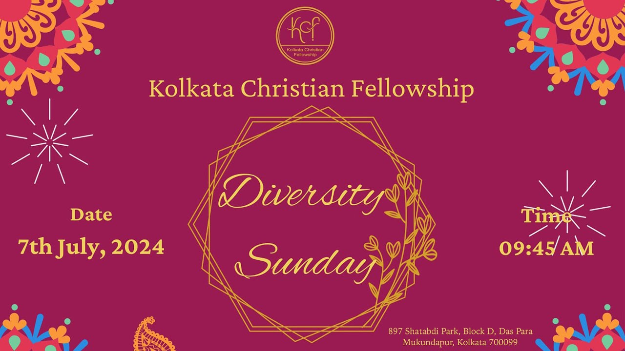 Diversity Sunday - (7th July 2024)