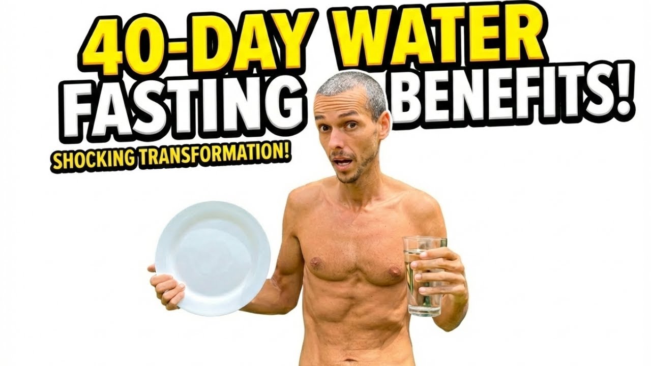 Long Fast FASTING FOR 40 DAYS ON WATER! Benefits of a long fast - YouTube