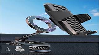 Car Phone Mount with Magnetic Clip for Magsafe & Android 360 Universal