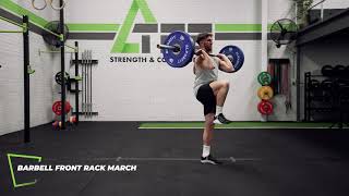Barbell Front Rack March