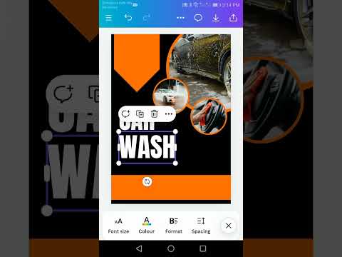 Car Detailing Menu Template