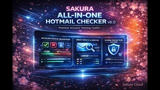 New All in one hotmail account checker | Hotmail Brute Api +  Inbox Api + Country Api By SakuraCloud screenshot 2