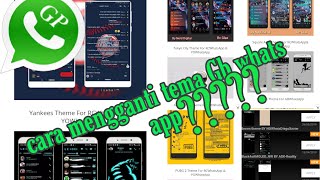 Cara mengganti tema gb whats app screenshot 1